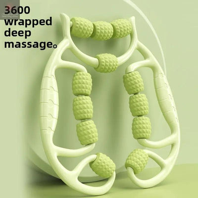 12-Wheel Ring Leg Massage Roller BrandMe24