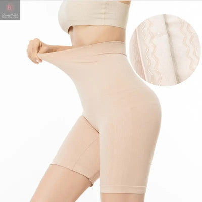 Anti-slip Postpartum High-waisted Boxer Four-corner Belly Pants BrandMe24