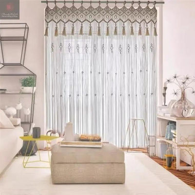 Bohemian Hand-Woven Tapestry Curtain Partition Bohemian Wedding Background Hanging Curtain Curtain Decoration BrandMe24