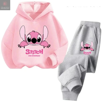 Children Hoodies Stitch Kawaii Fashion Pullover Sweatshirt Anime Trucksuit Manga Cartoons Girls Boy Kids Autumn Casual Clothes BrandMe24