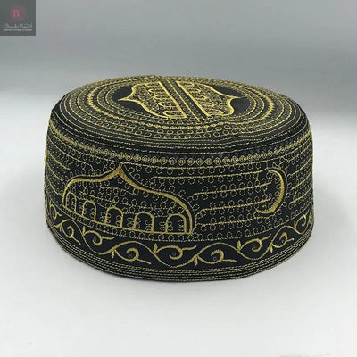 Cotton Embroidery Caps New Muslim Men Prayer Hats BrandMe24