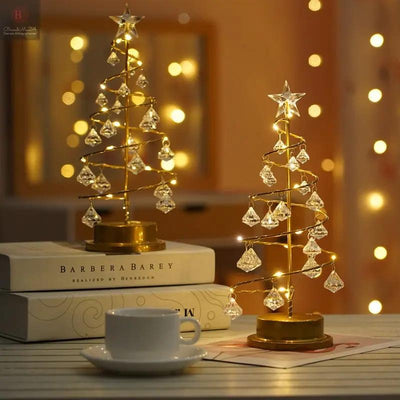 Crystal Christmas Tree Led Lights Indoor Decoration Fairy Lights Bedroom String Lights BrandMe24
