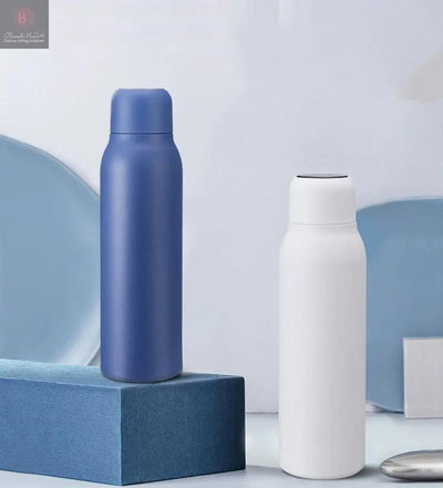 DNA Grade Food Grade 304 Stainless Steel Smart Vacuum Flask 420ml/600ml - BrandMe24
