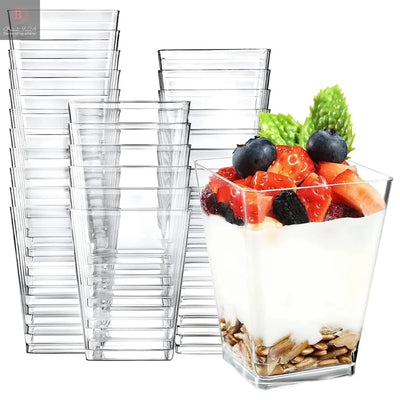 Desserts Cake Cups Disposable for Pastry Mini Cup Mold Cupcake Wedding Baby Shower Birthday Party Supplies Cake Decoration BrandMe24