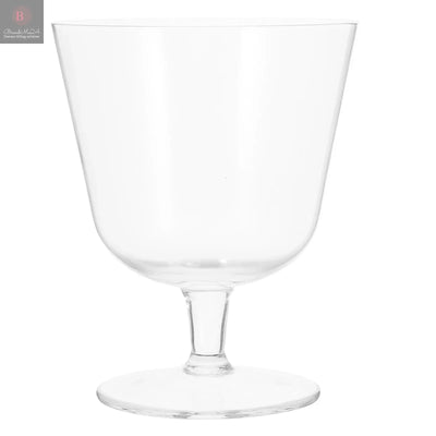 Footed Glass Small Dessert Bowl Clear Ice Cream Cup Pudding Holder Reusable Decorative Bowl Catering Supplies Ice Cream Dishes BrandMe24