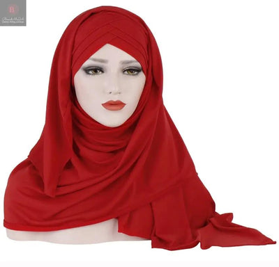 Muslim Lady Fashion Patch Hijab BrandMe24