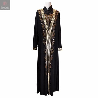 Muslim Ramadan fashion beaded dress BrandMe24