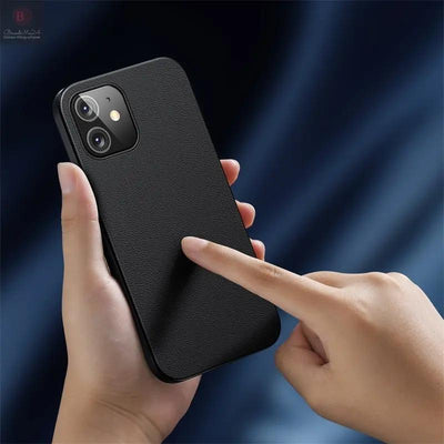 Original Magnetic Leather Case For IP 12 Mini 5.4 Inch Black BrandMe