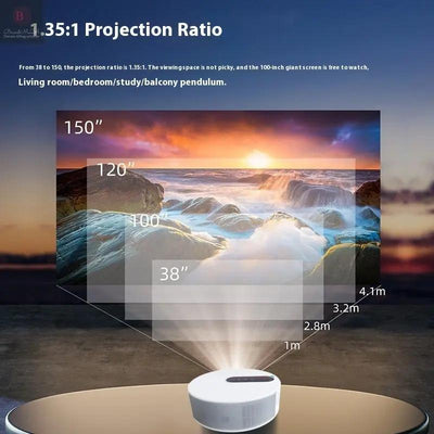 Projector HD Home Theater Smart Home Bedroom BrandMe