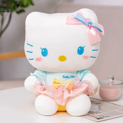 Sanrio Hello Kitty Kuromi Melody Cinnamoroll Stofftiere Kawaii Baby Geschenke Weihnachten Stofftiere Kinder Puppen für Kinder BrandMe24