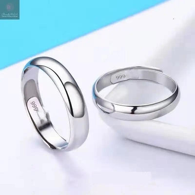 Silver Plated Ring Smooth Opening Accessories Gold Plated BrandMe