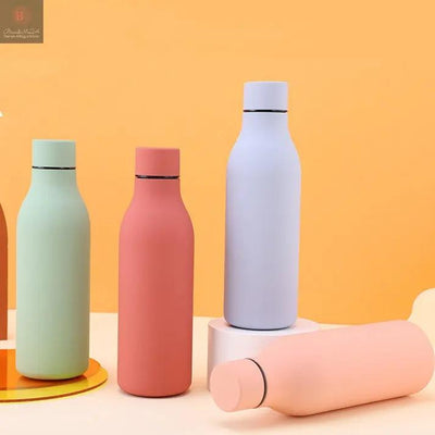 Stainless Steel Rubber Paint Outdoor Sports Cup - BrandMe24