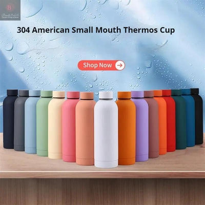 Stainless Steel Vacuum Cup Outdoor Portable Large Capacity Sports Water Bottle - BrandMe24