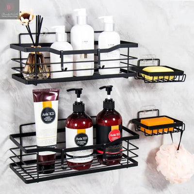 Wall-Mounted Punch-Free Storage Rack BrandMe24