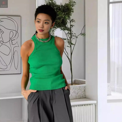 Women's Summer Slimming Slim Sleeveless Vest BrandMe24